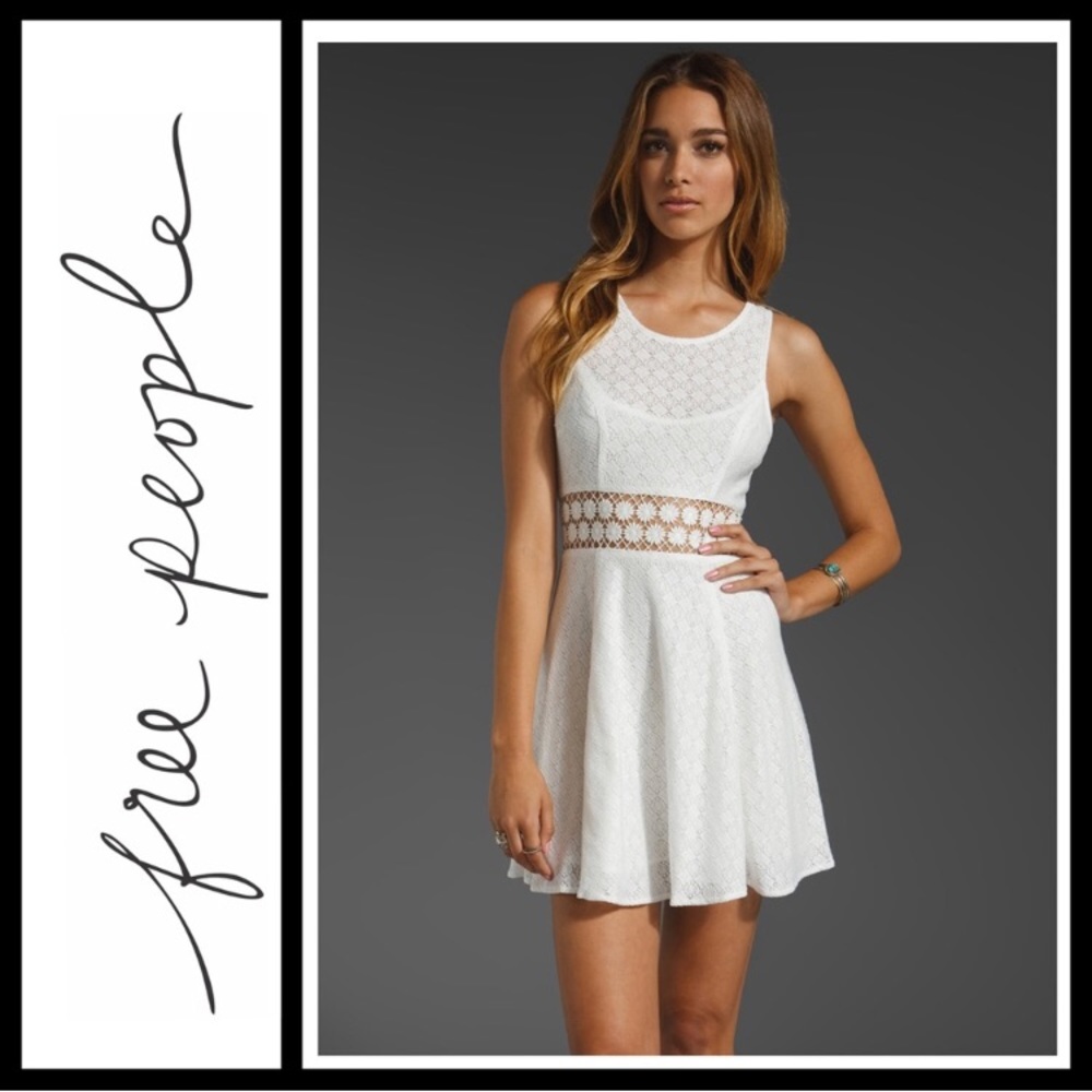 Free People Daisy White Dress